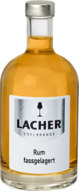 Rum fassgelagert - Lacher Edelbrände Rum fassgelagert - Lacher Edelbrände